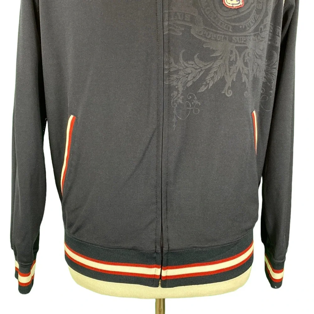 Billabong Navy Zip Up Track Jacket - Picture 4 of 16